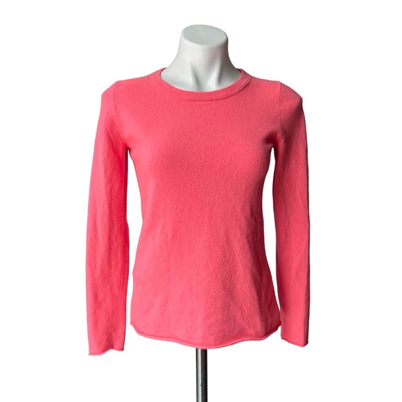 J. Crew Factory Sweaters - J. Crew Factory Coral Cashmere Sweater, Sz M